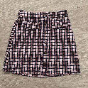 MOD CLOTH HOUNDSTOOTH skirt